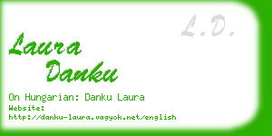 laura danku business card